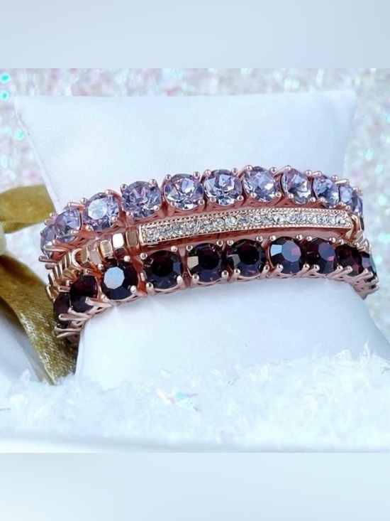 Park Lane Jewelry - Park Lane Authentic Lavender Impression Bracelet! Set in Rose Gold!! BNIB!!!